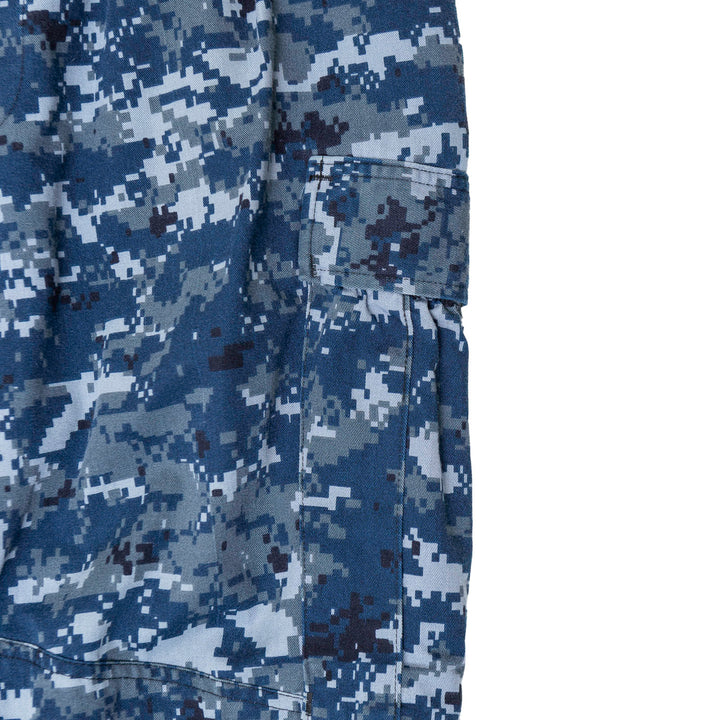 Digital Blue Camo Cargo Pants