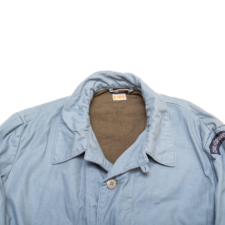 Swedish Civil Defense M59 Jacket (Light Blue)