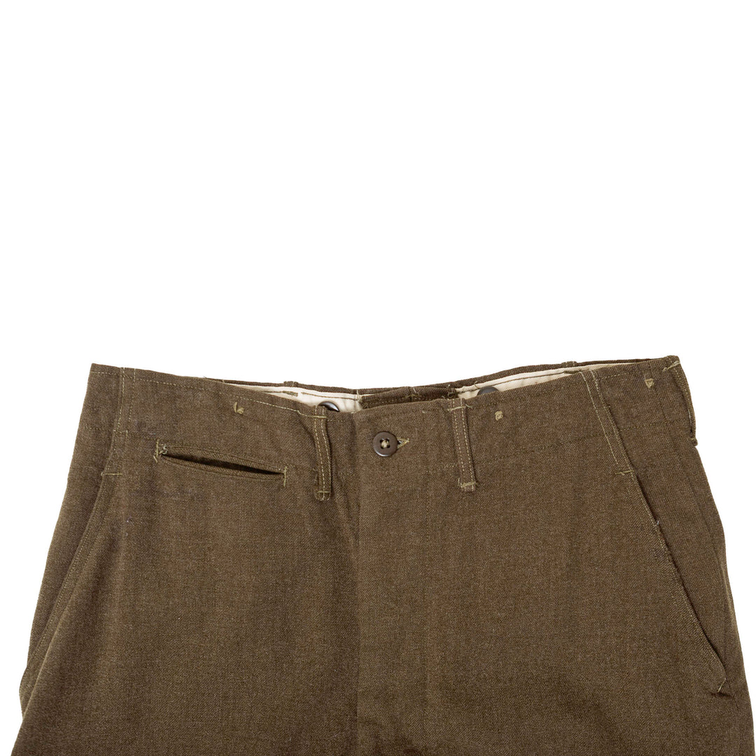 US Military Vintage Wool Trousers