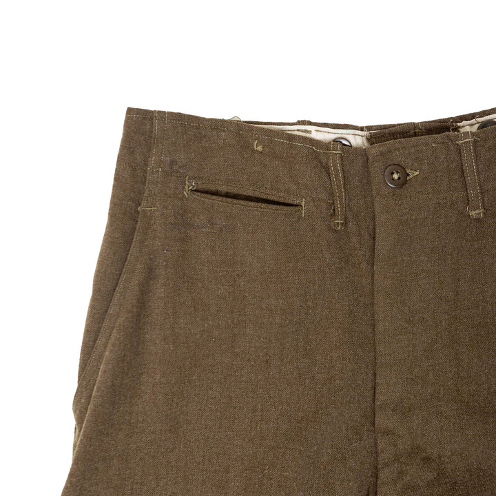 US Military Vintage Wool Trousers