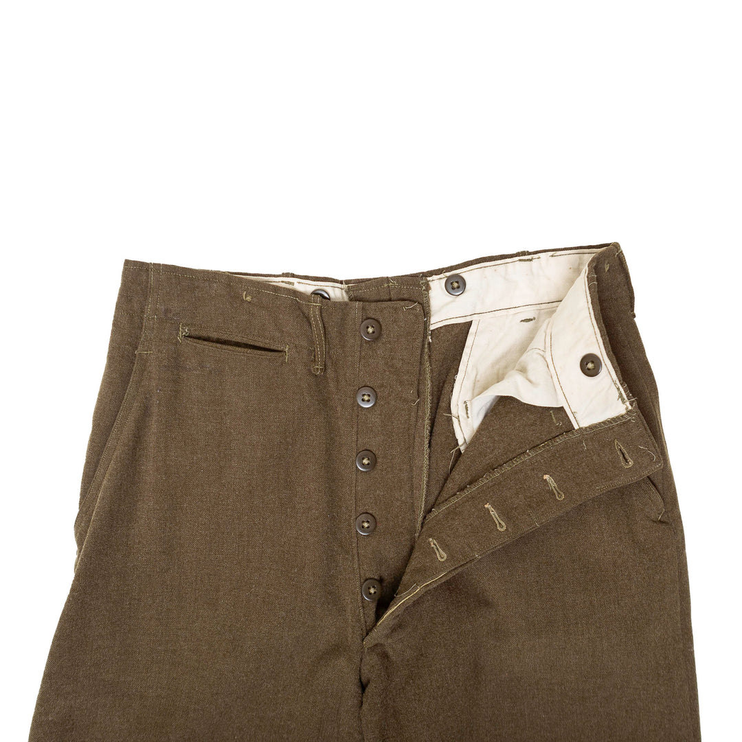 US Military Vintage Wool Trousers