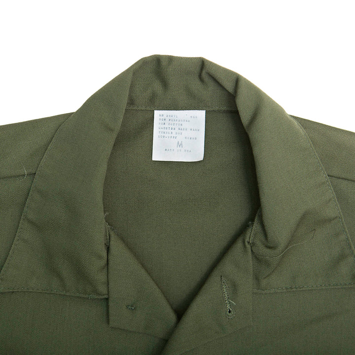 US Military OG 507 Fatigue Shirt Long Sleeve with Patches