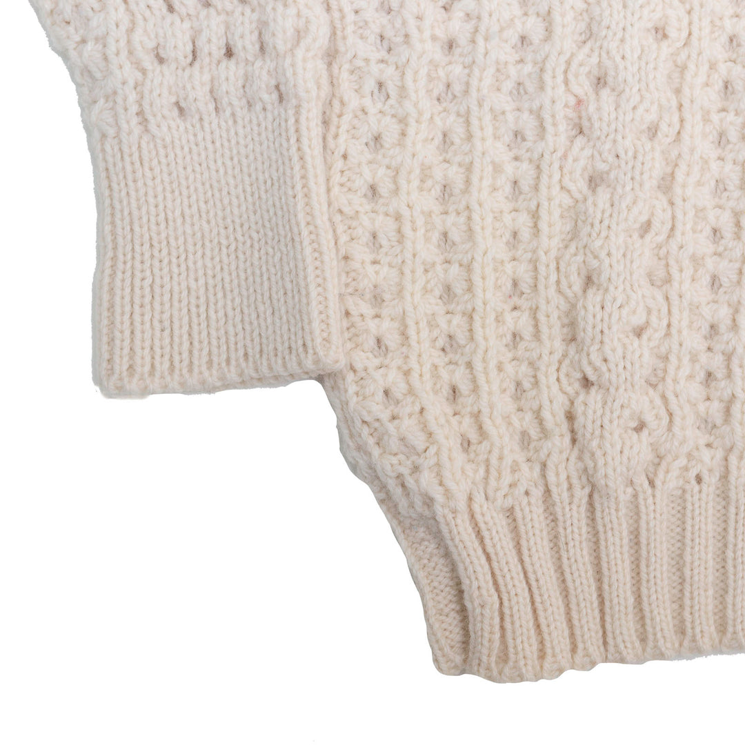 Avoca Handweavers Fisherman's Cable Knit Sweater