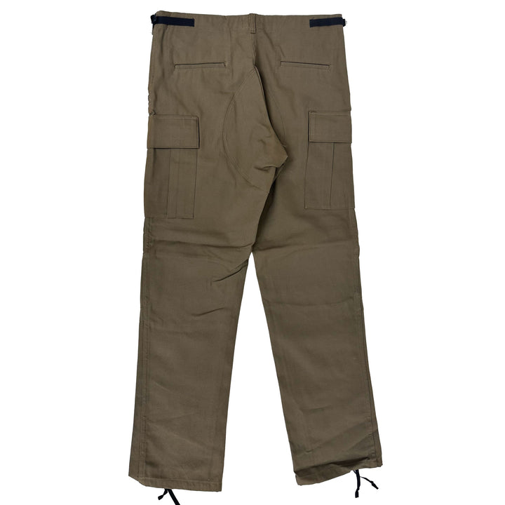 Brents Button Fly Canvas Cargo Pants