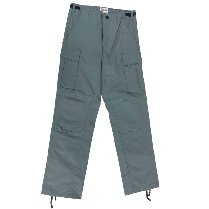 Brents Button Fly Canvas Cargo Pants