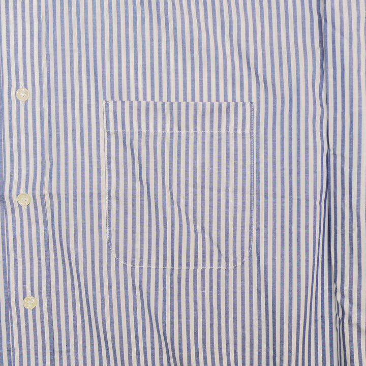 Inter Shirt Blue Striped Button Up