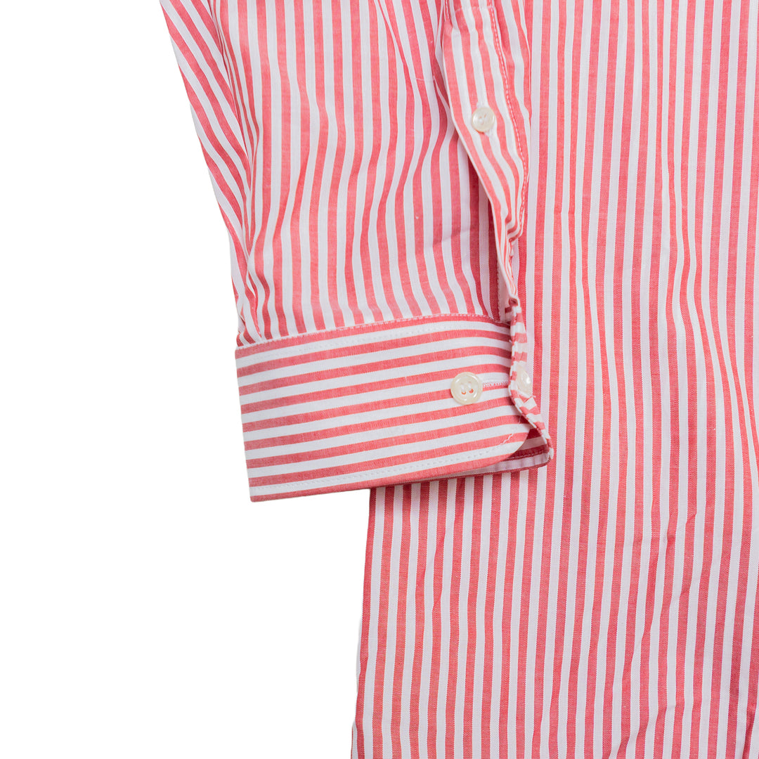 PTT Inter Shirt Red Striped Button Down