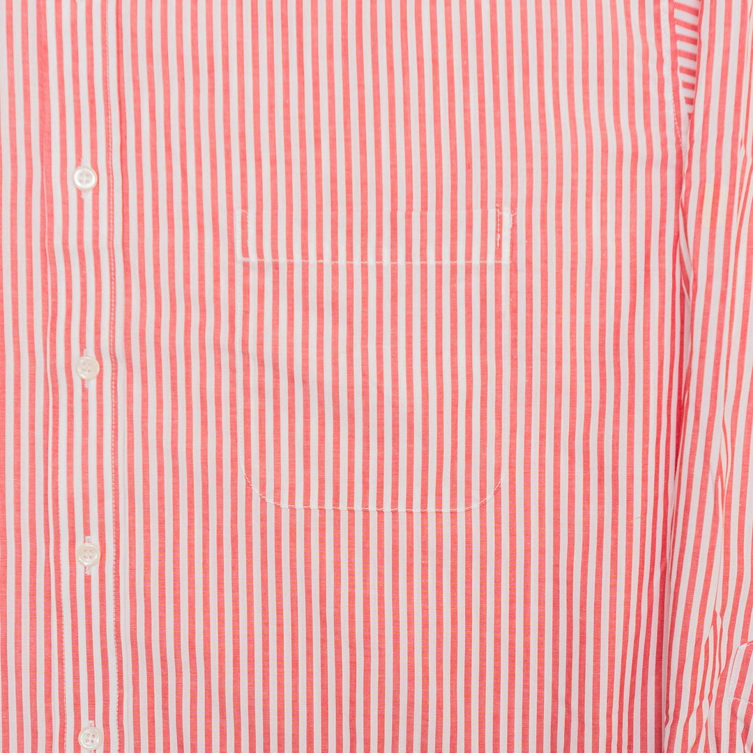 PTT Inter Shirt Red Striped Button Down