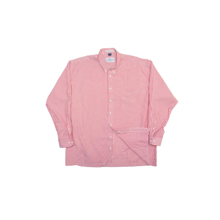 PTT Inter Shirt Red Striped Button Down