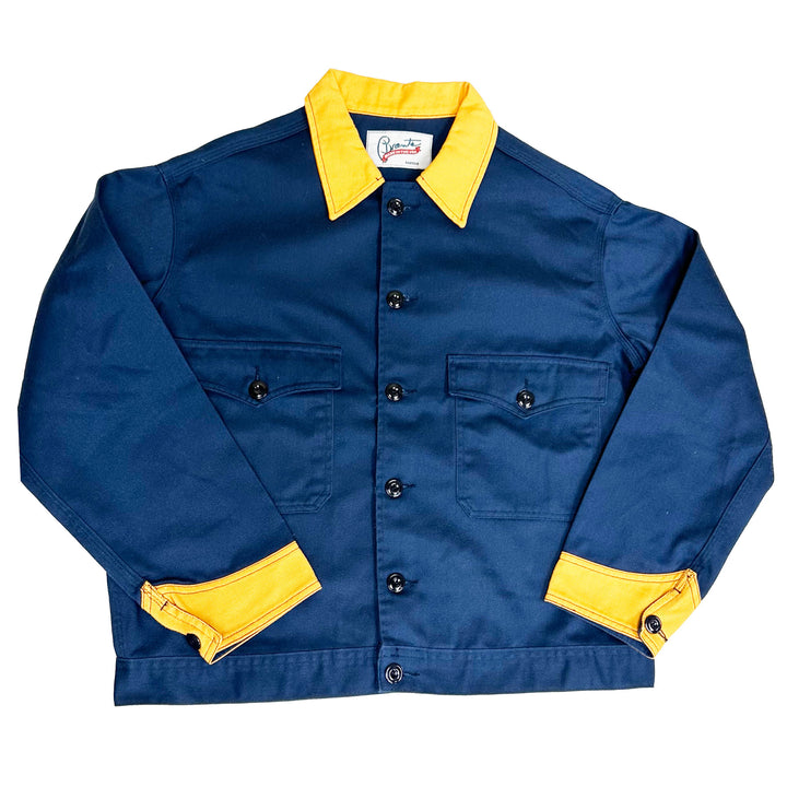 Brents Work Jacket "Sunset Orange & Prairie Blue"