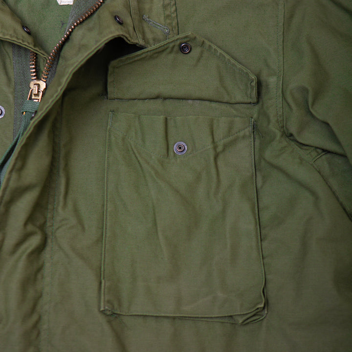 US Military M/65 Olive Green Field Jacket with Liner