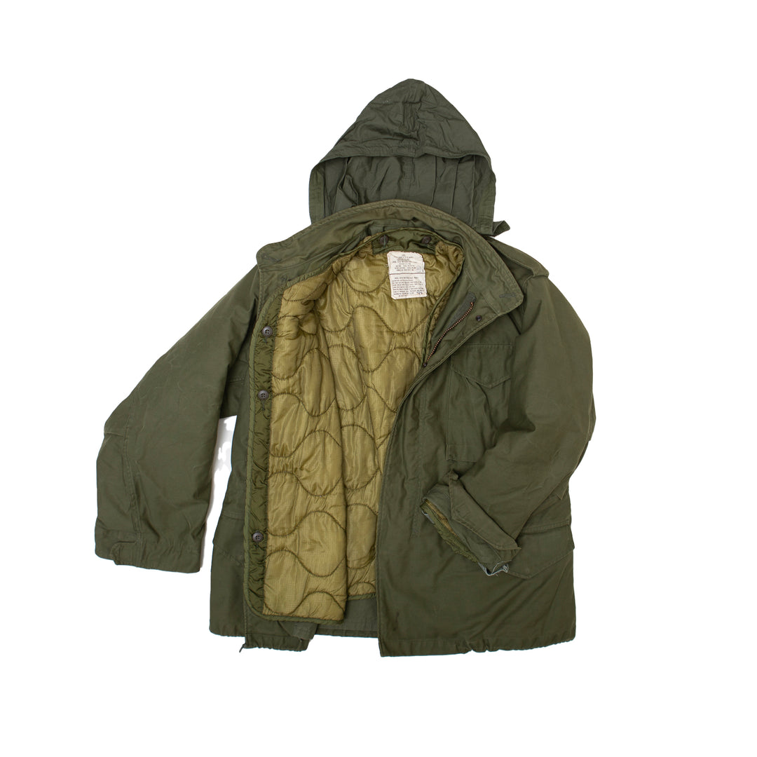 US Military M/65 Olive Green Field Jacket with Liner