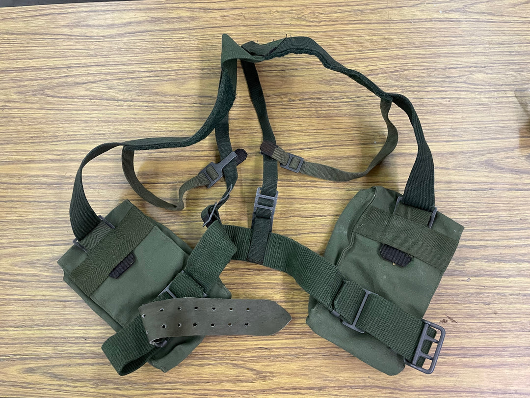 Swedish Canvas Battle Pack with Belt, Harness, and Pouches