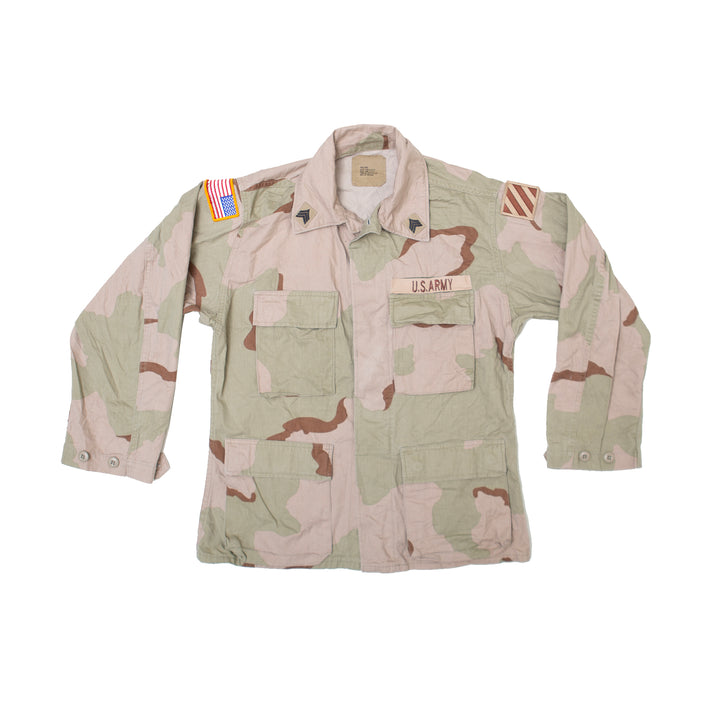 US Military 3 Color Desert Camouflage BDU Top