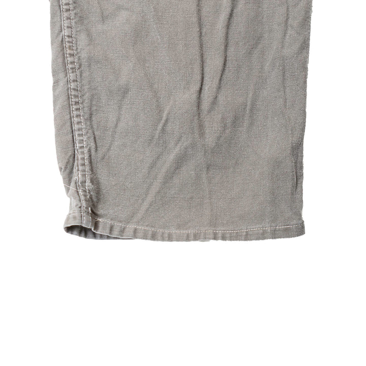 Grey Vintage Buckle Back Pants