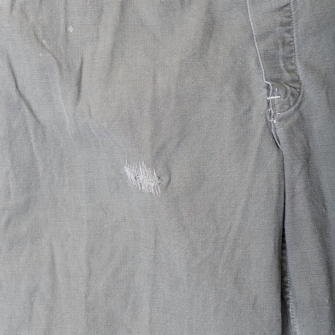 Grey Vintage Buckle Back Pants