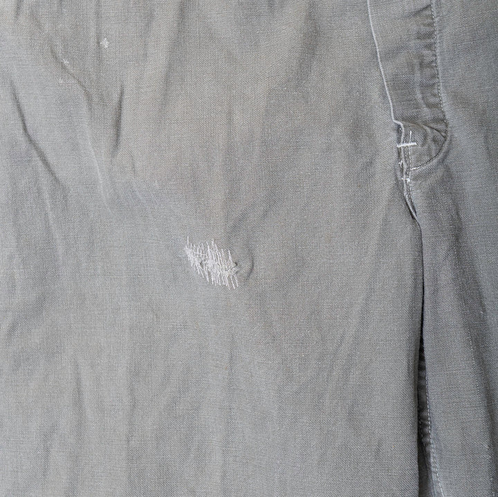 Grey Vintage Buckle Back Pants