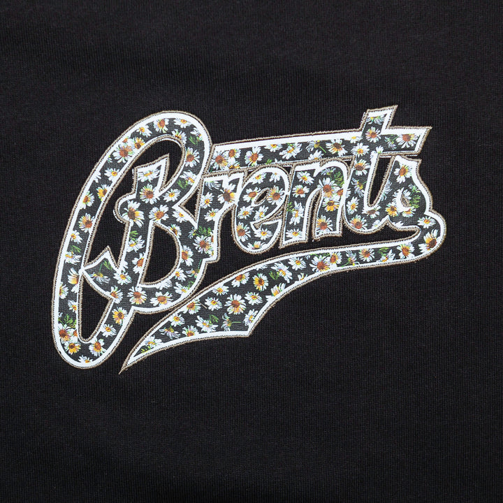 Brents Signature w/ Flowers Short Sleeve Sweatshirt