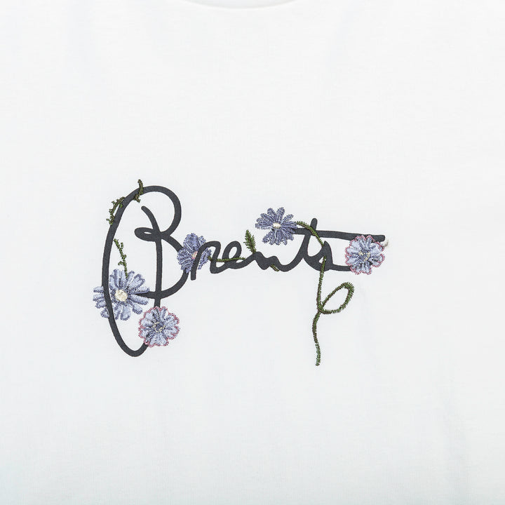 Brents Signature with Flowers Long Sleeve Shirt