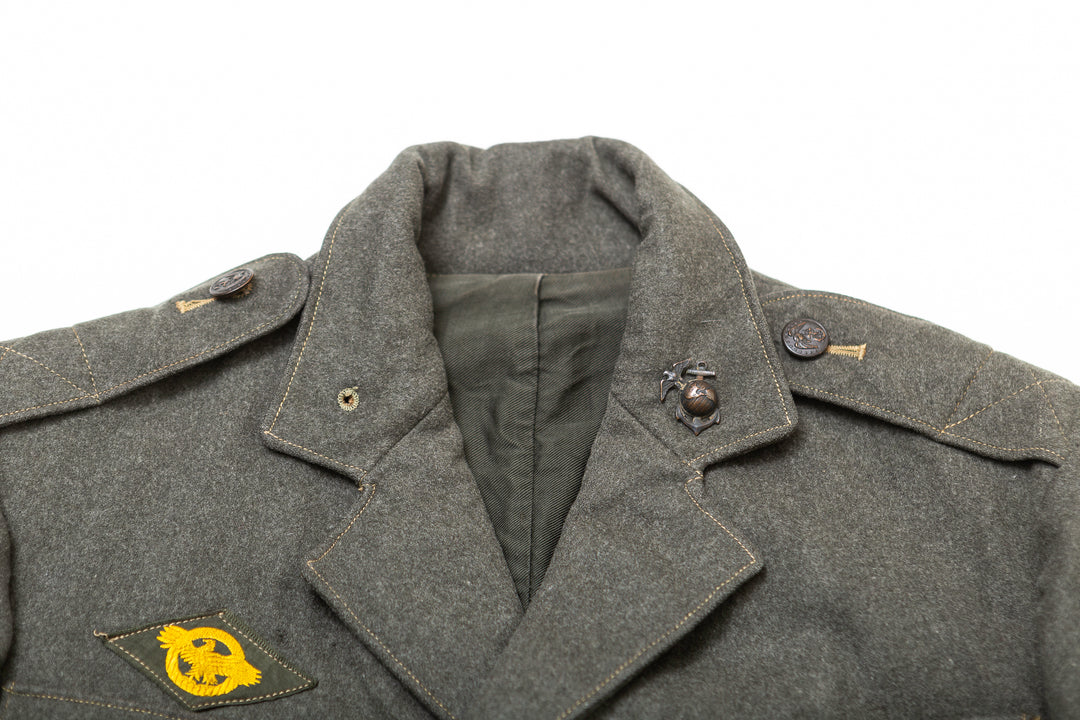 Marine Blazer w/ "Ruptured Duck" Patch