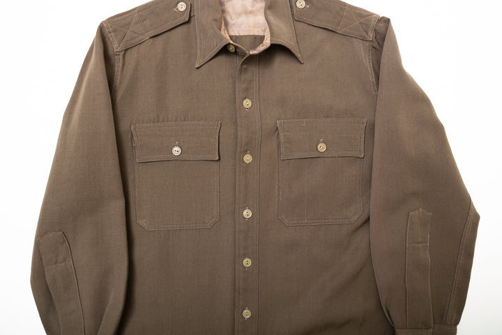 "Critex" Olive Button Down Shirt