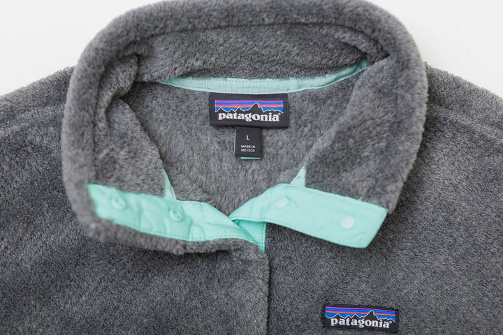 Patagonia Grey Pullover w/ Blue Accents