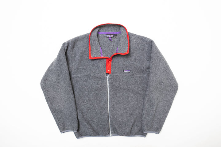 Patagonia Grey Jacket w/ Red Accents