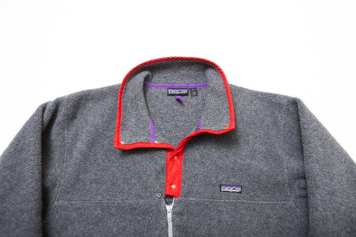 Patagonia Grey Jacket w/ Red Accents