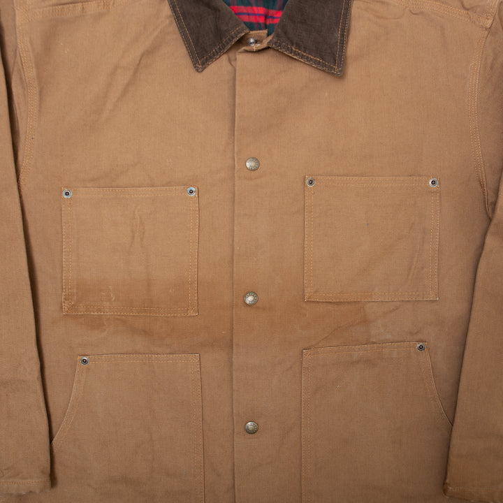 Stan Ray Canvas Chore Coat with Flannel Lining