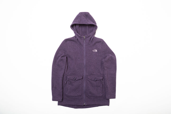 The North Face Hooded Purple Jacket