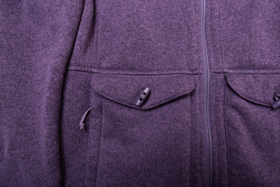 The North Face Hooded Purple Jacket