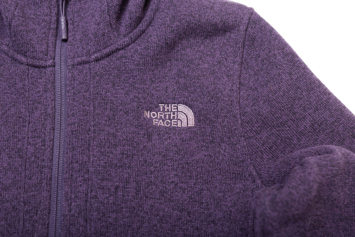 The North Face Hooded Purple Jacket