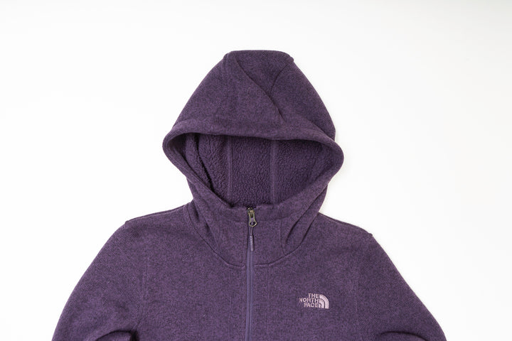 The North Face Hooded Purple Jacket