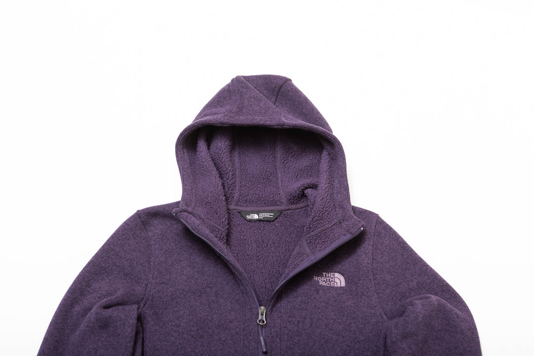 The North Face Hooded Purple Jacket