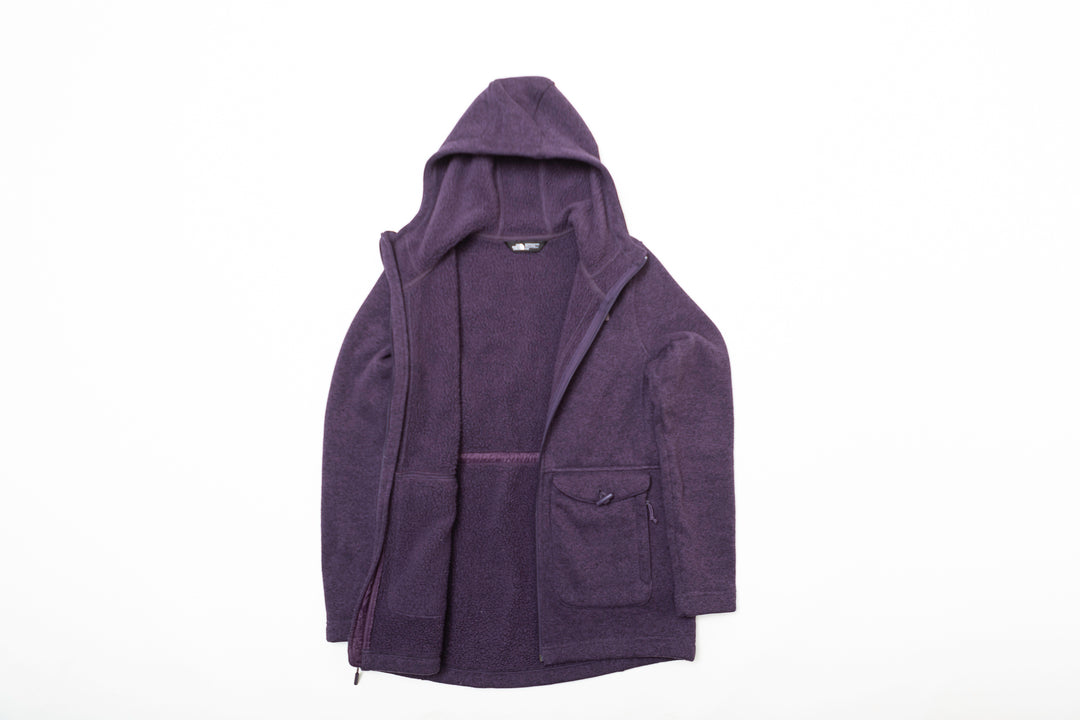 The North Face Hooded Purple Jacket