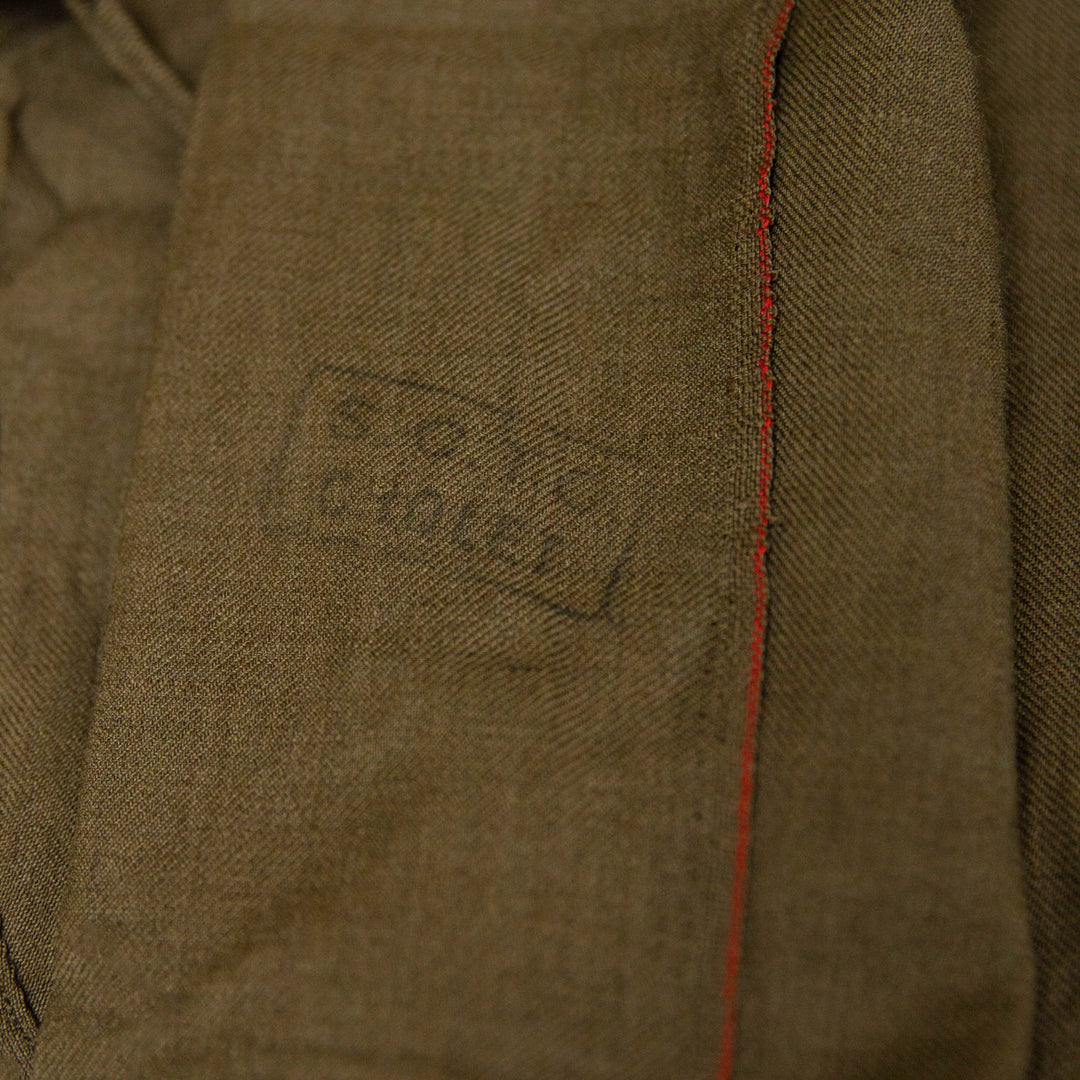 French WWII Era Long Sleeve Wool Shirt