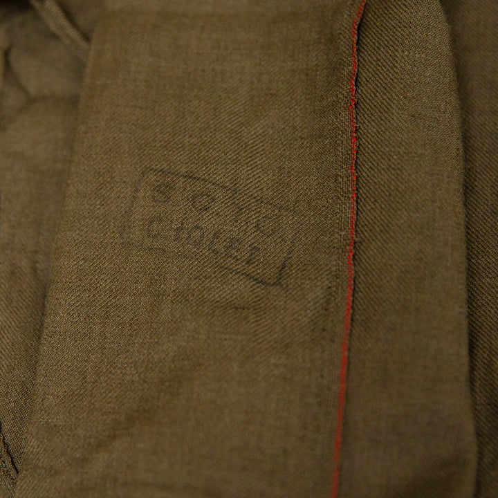 French WWII Era Long Sleeve Wool Shirt