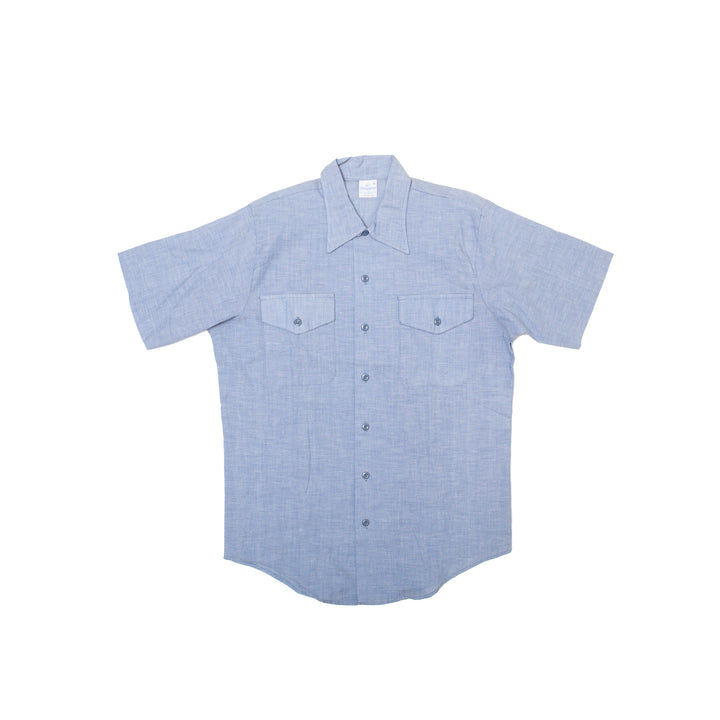 Seafarer Chambray Short Sleeve Button Up