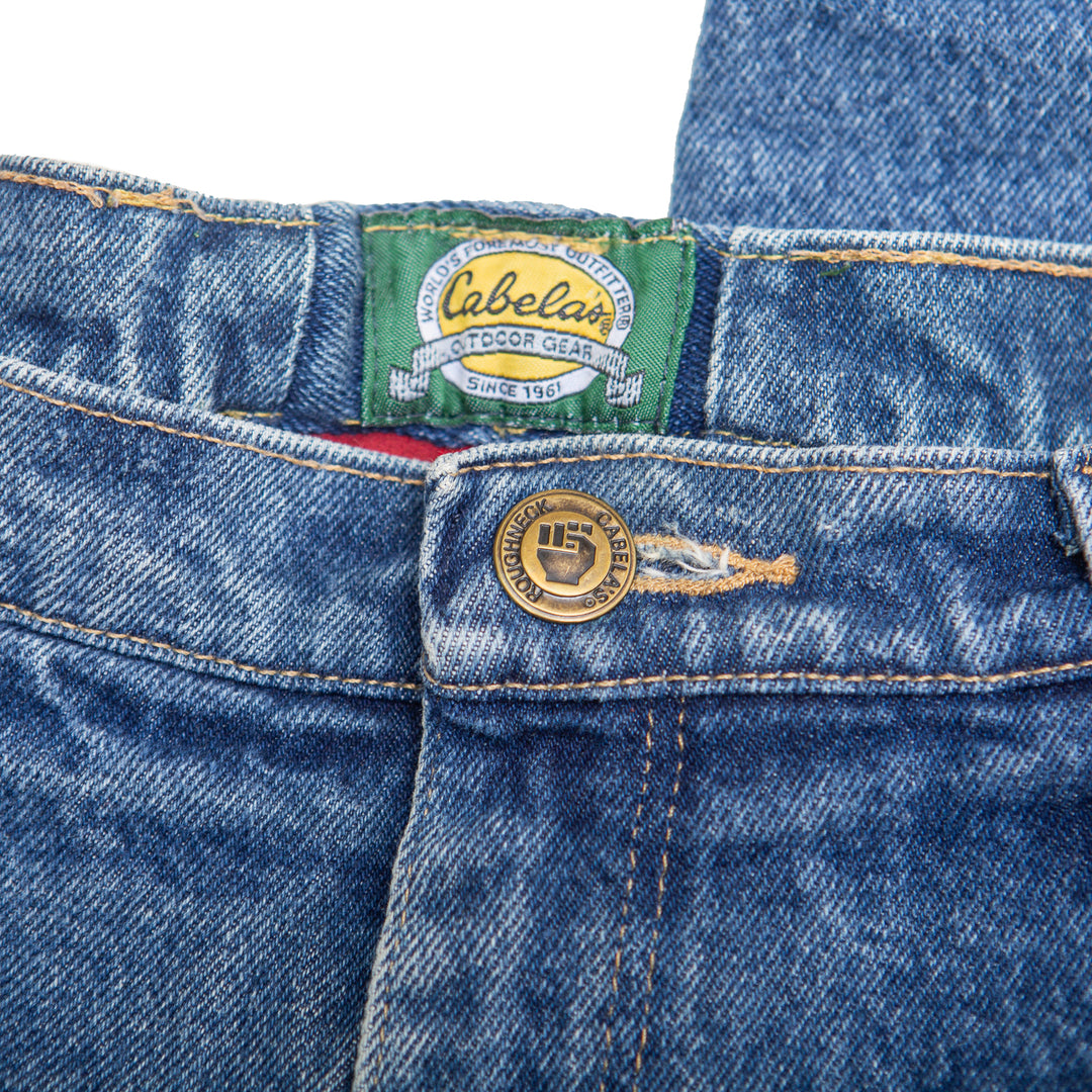 Cabela's Fleece Lined 13 3/4 oz Denim 5 Pkt Jean