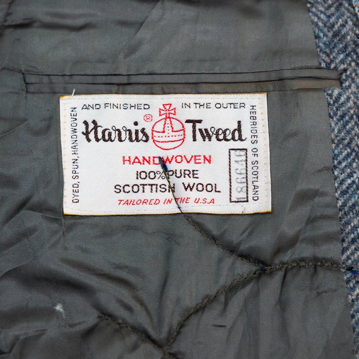 Vest Repurposed from Harris Tweed Scottish Wool Jacket