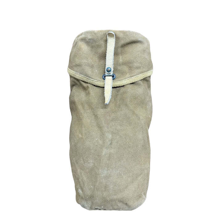 French Gas Mask Bag Heavy Canvass