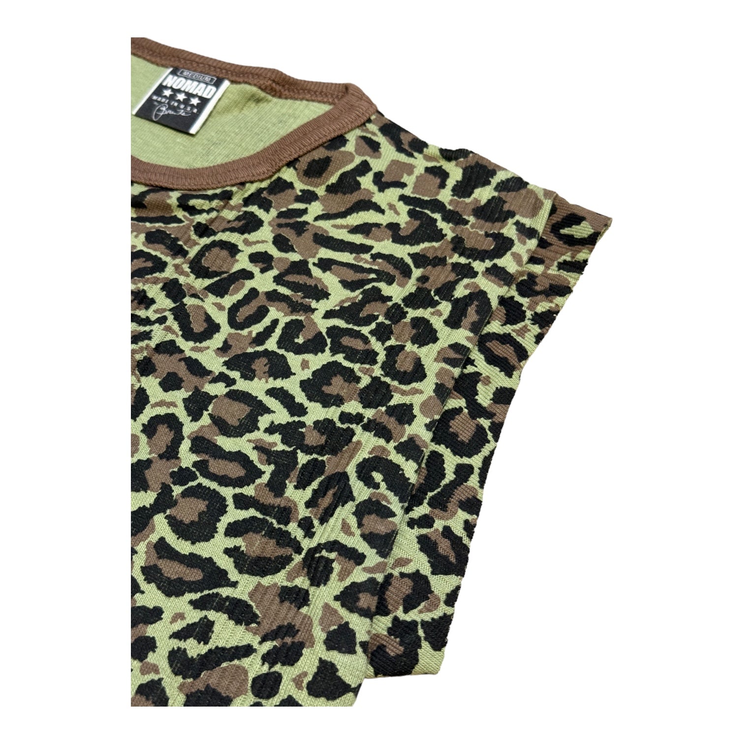 【STAMPD】CAMO LEOPARD RELAXED TEE Stampd Camo Leopard-Print T-Shirt In Brown - 70% Off